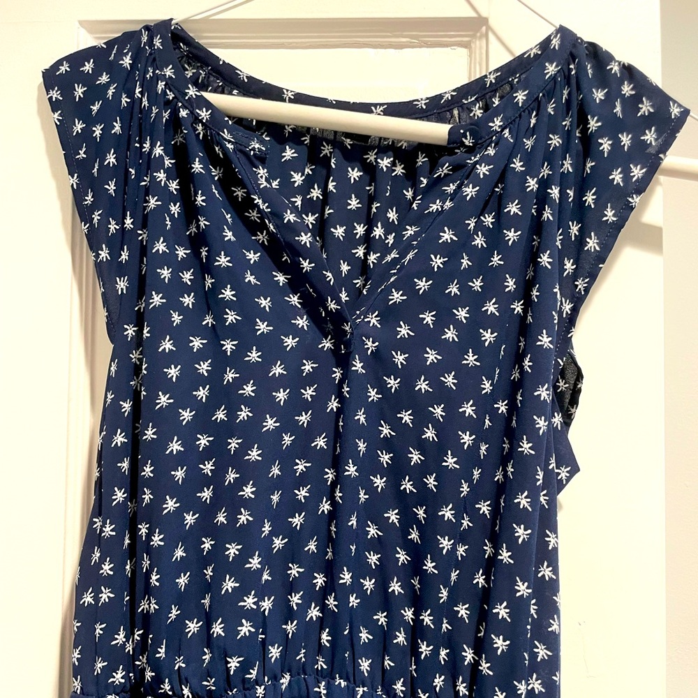 Cute Dress Dragonfly pattern J Crew❤️💕